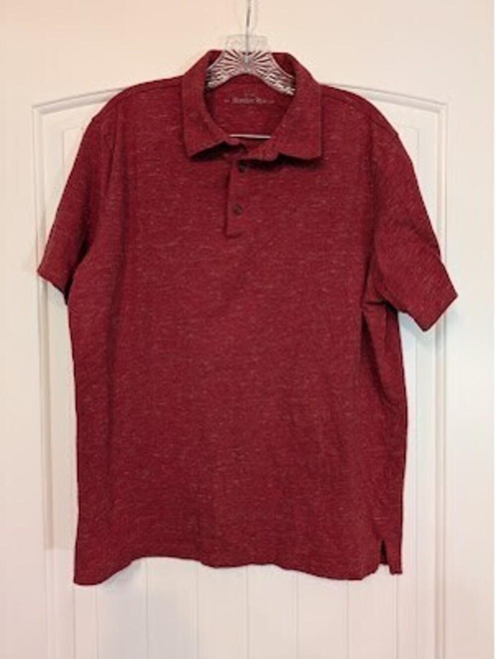 🔥 GUC Hawker Rye Red Collared Tee | Comfy | great for casual weekends
